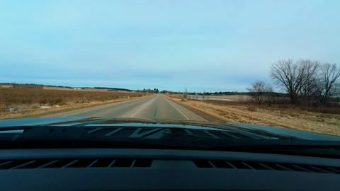 Heading north on county T hyperlapse Stock Footage 297633316