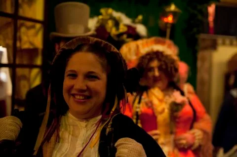 Heading for the Opera Foto stock