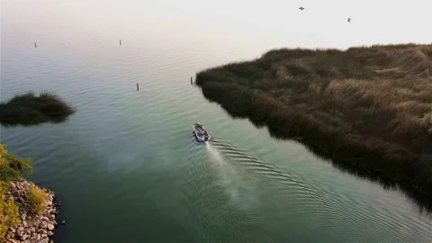 Heading out to fish Stock Footage 138761865