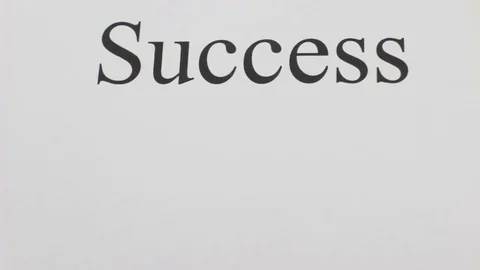 Heading for Success Stock Footage 81857987