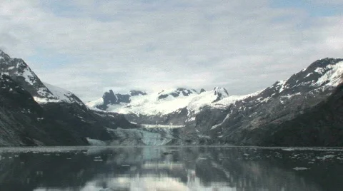 Heading toward a glacier Stock-Footage 157406