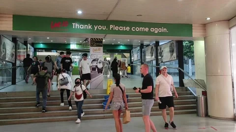 Heading for a train station Stock Footage 296676976