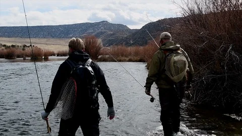 Heading upriver Stock Footage 125334899