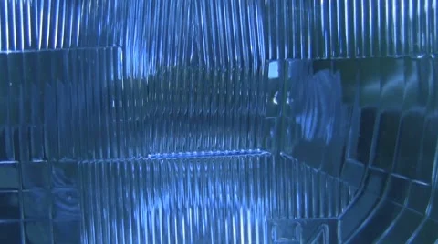 Headlamp Vídeo Stock 8776368