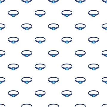 Headlamp gear pattern creating seamless outdoor background Stock Illustration