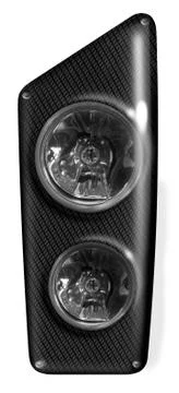 Headlamp illustration Stock Illustration
