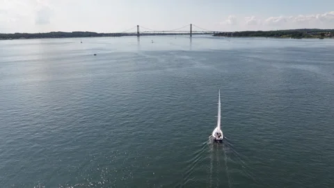 Headland Strib Denmark 스톡 동영상 247579235