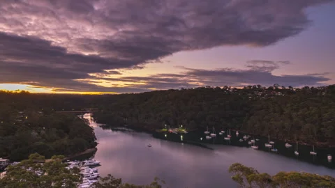 Headland Sunset Stock Footage 247357402