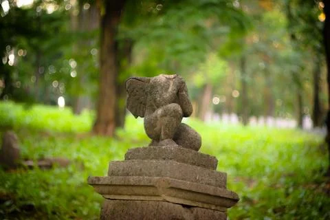 Headless angel statue Stock Photos