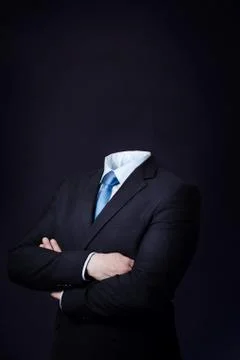 Headless businessman Stock Photos