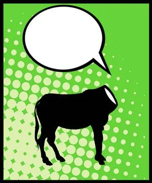 Headless Donkey Conceptual comic style caricature of a headless donkey sil... Foto stock