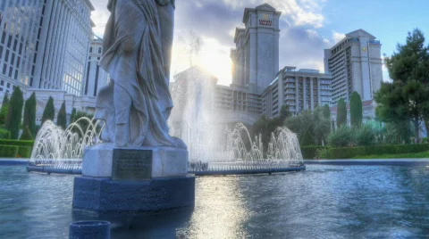 Headless Statue Panning Stock Footage 401778