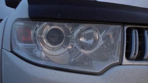 Headlight 4K Stock Footage 270229925
