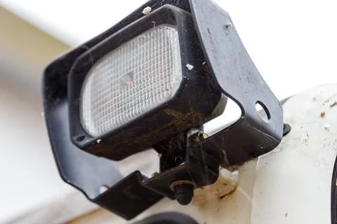 Headlight Assembly on Vehicle Stock Photos