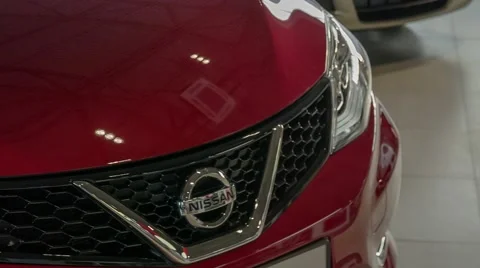 Headlight of the car Stock Footage 62681828