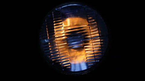 Headlight flickering Stock Footage 32241570