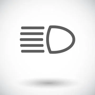 Headlight icon イラスト素材