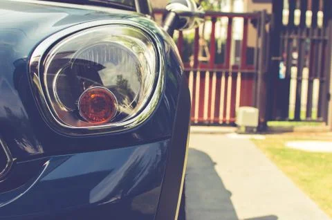 Headlight lamp Stock Photos