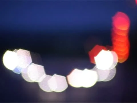 HEADLIGHTS BLUR 動画素材 10589890