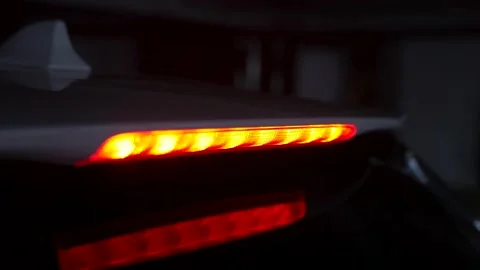 Headlights on a car Видео 169732571