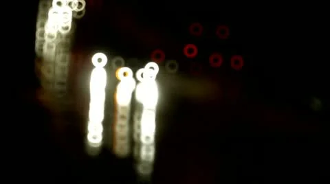 Headlights Stock Footage 12570621