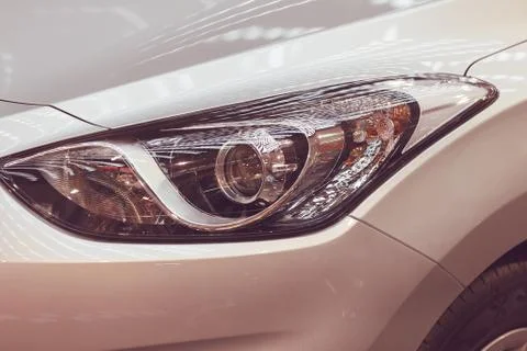 Headlights Stock Photos