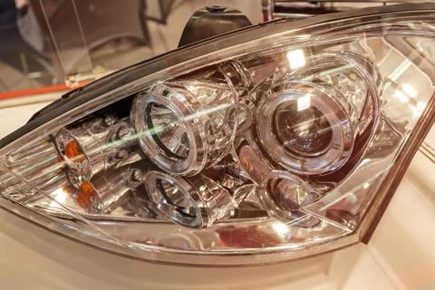 Headlights Stock Photos
