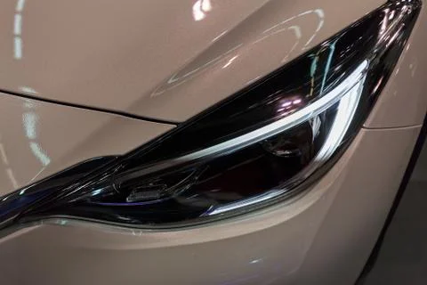 Headlights Stock Photos