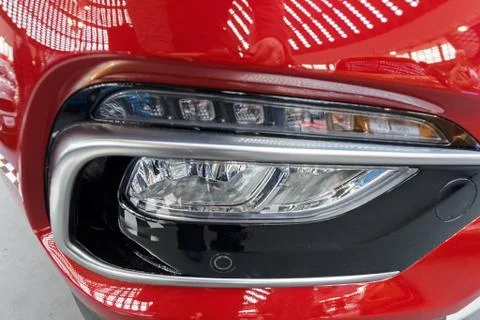 Headlights Stock Photos