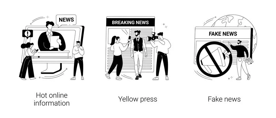 Headline content abstract concept vector illustrations. Stock Illustration