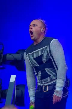  Headliners, The Prodigy close the Main Stage on final day at T In The Par... Stock Photos