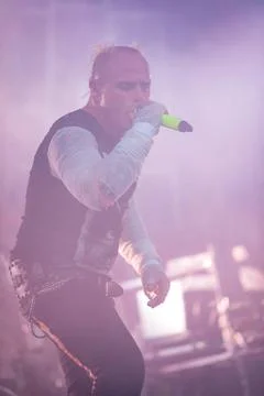 Headliners, The Prodigy close the Main Stage on final day at T In The Par... Foto stock