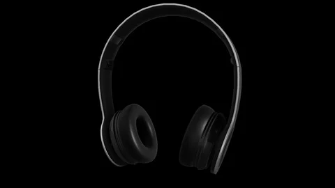 Headphone Stock-Footage 122798406