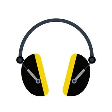 Headphone icon, earphone icon vector illustration. Stock Illustration