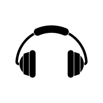 Headphone icon Stock Illustration