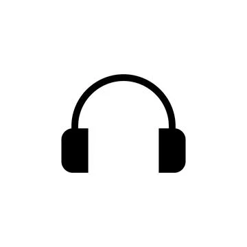 Headphone icon vector. Headset icon symbols Stock Illustration