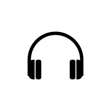Headphone icon vector. Headset icon symbols Stock Illustration