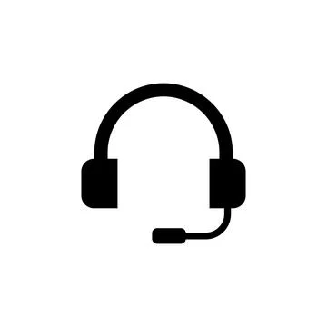 Headphone icon vector. Headset icon symbols Stock Illustration