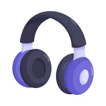 Headphone Stock Illustration