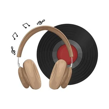 Headphone Illustration Stock Illustration