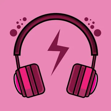 Headphone Illustration Stock Illustration