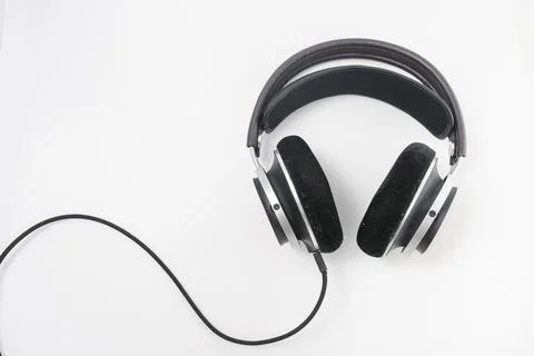 Headphone isolated on white background Stock Photos