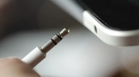 Headphone Jack A Stock Footage 25097538