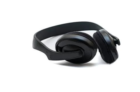 Headphone Stockfoto's