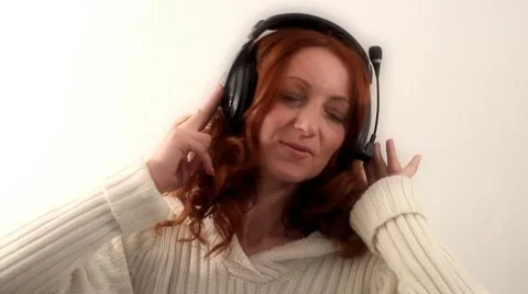 Headphones Stock Footage 10793830