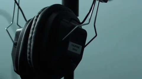 Headphones Stock Footage 84291717