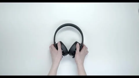 Headphones Stock Footage 314908935