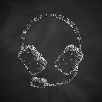 Headphones icon Stock Illustration