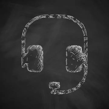 Headphones icon Stock Illustration