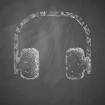 Headphones icon Stock Illustration